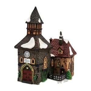 Department 56 Dickens Village The Olde Camden Town Church 58346 Open Box 1996